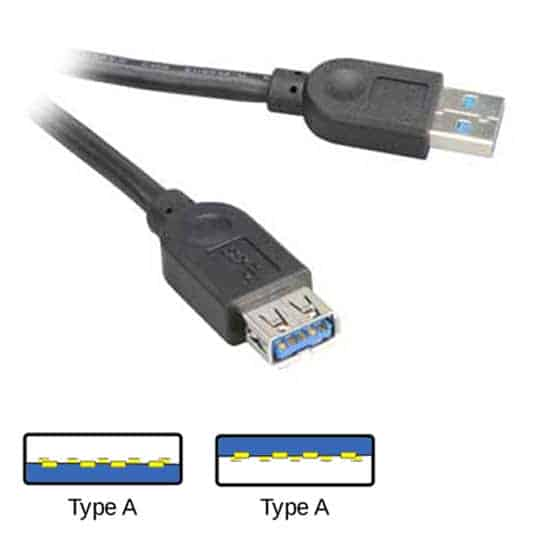 (image for) Akasa USB 3.0 Extension Cable - 1.5 Metre